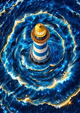 Lighthouse in a Cosmic Ocean