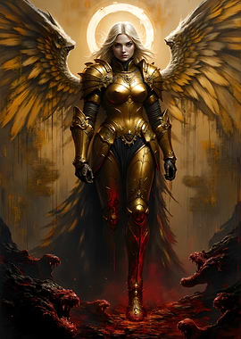 Golden Angel Warrior