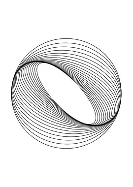 Abstract Elliptical Swirl