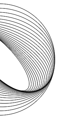 Abstract Swirling Lines