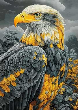 Majestic Eagle Portrait