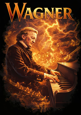 Wagner Playing Piano
