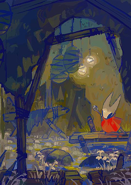 Hornet in a Ruined Environment