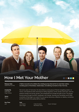 How I Met Your Mother Tv Show Poster