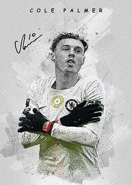 Cole Palmer Sketch Footballer