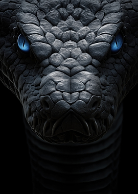 Close-up of a Snake's Head