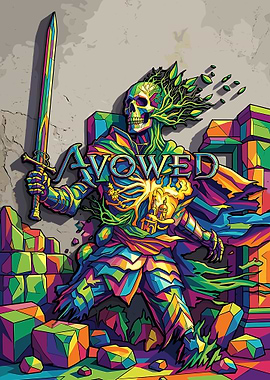 Avowed Skeleton Warrior with Sword