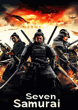 Seven Samurai Movie Poster