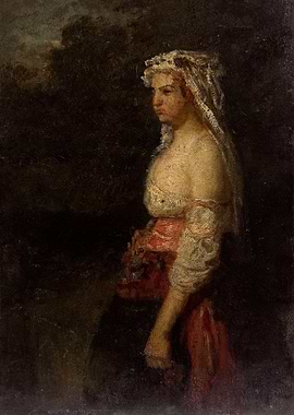 Woman in traditional attire