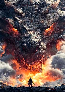 Epic Dragon Slayer Confrontation