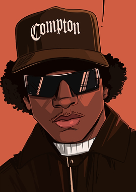 Eazy-E Compton Portrait