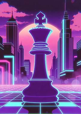 Chess King Cityscape