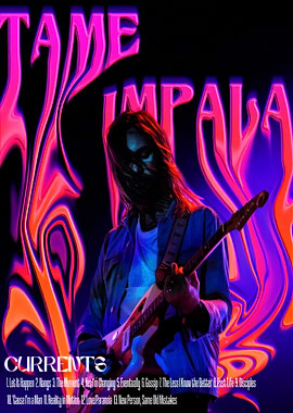 Tame Impala Currents Album Art
