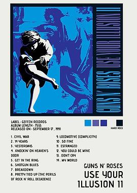 Guns N' Roses Use Your Illusion II Album Art