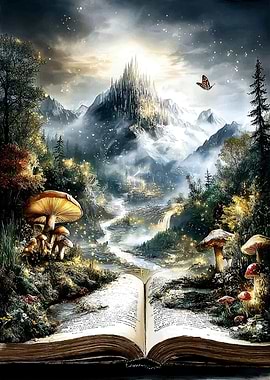 Fantasy Book Landscape