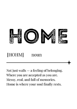 Home Definition Art