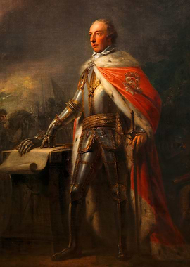 Portrait of a King in Armor