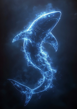 Electric Blue Shark