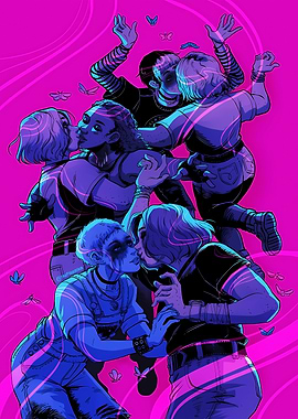 Lost Records Bloom & Rage Art