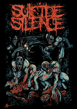 Suicide Silence Band Art