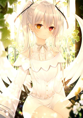 Girl with Heterochromia