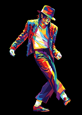 Michael Jackson Pop Art Portrait