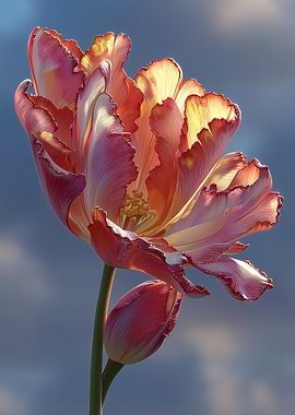 Vibrant Parrot Tulip