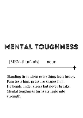 Mental Toughness Definition