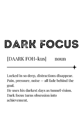 Dark Focus Definition