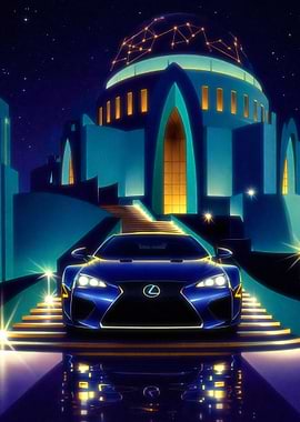 Lexus LFA Art Deco