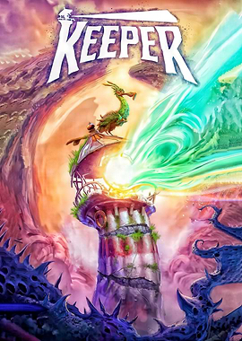 Keeper Dragon on Lighthouse