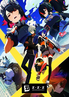 Zenless Zone Zero Game Poster