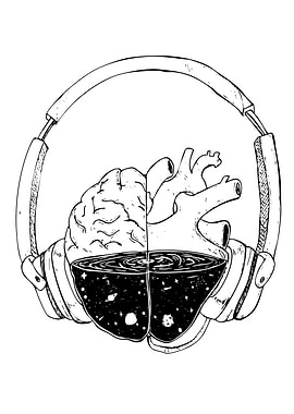 Headphones with Brain and Heart