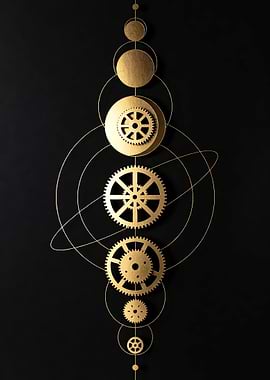 Gears and Celestial Orbits