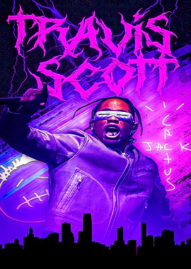 Travis Scott Cactus Jack Poster