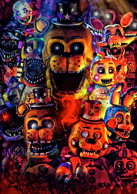 Five Nights at Freddy's 2 Animatronics