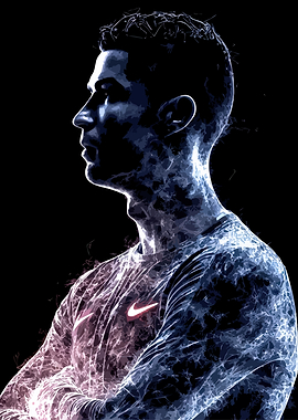 Cristiano Ronaldo Abstract Portrait