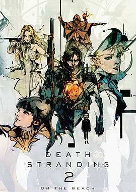 Death Stranding 2 On The Beach Poster