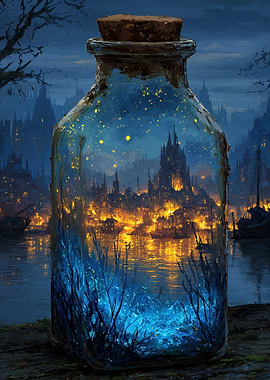 Enchanted City in a Bottle