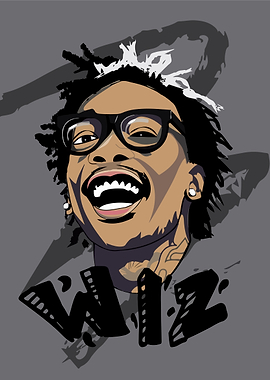 Wiz Khalifa Portrait