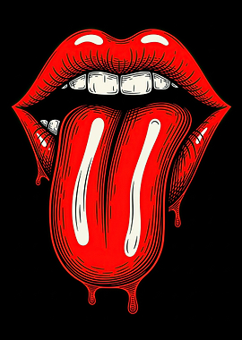 Rolling Stones Tongue Logo