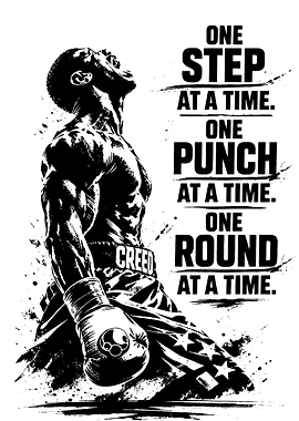 Creed Boxing Motivational Poster
