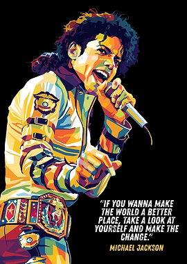 Michael Jackson Pop Art quotes