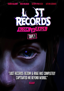 Lost Records: Bloom & Rage Poster