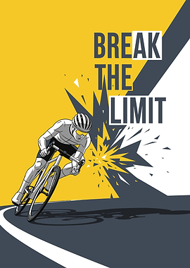 Cyclist Breaking Limits
