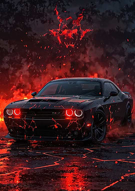 Demonic Dodge Challenger