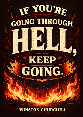 Winston Churchill Hell Quote