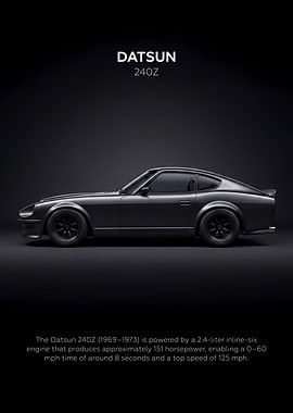 Car Datsun 240Z Minimalist