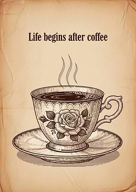 Life Begins After Coffee