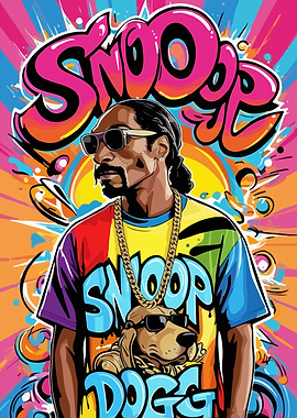 Snoop Dogg Graffiti Art